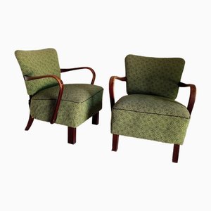 H 237 Cocktail Chairs by Jindřich Halabala for Up Závody, 1940, Set of 2