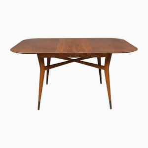 Tavolo da pranzo vintage in teak di Oscar Edvin Eklund, 1957