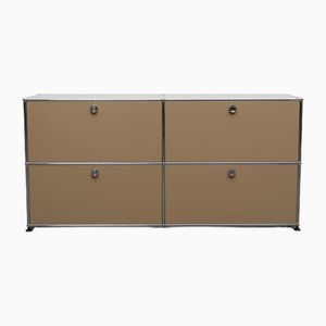 Credenza beige di Fritz Haller & Paul Schärer per USM Haller