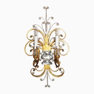 Large Florentina Hollywood Regency Wall Light from Banci Firenze, 1970s