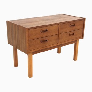 Skandinavische Kommode aus Teak, 1960