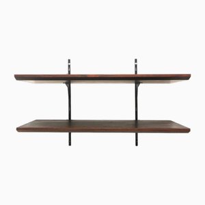 Scandinavian Wall Shelf in Rosewood, 1960