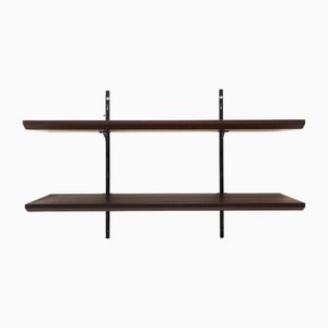 Scandinavian Wall Shelf in Rosewood, 1960