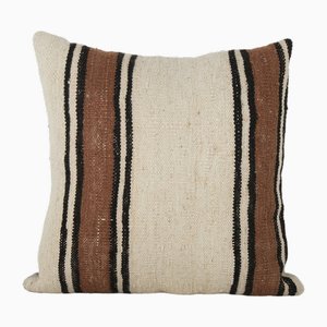 Housse de Coussin Carrée Kilim Tissée à la Main