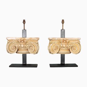 Capital Table Lamps, 1920s, Set of 2
