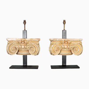 Lampes de Bureau Capital, 1920s, Set de 2