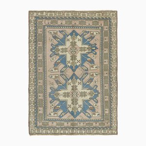 Alfombra vintage grande en beige