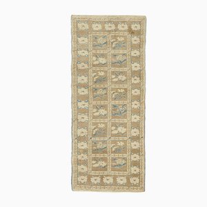 Tappeto vintage beige anatolico