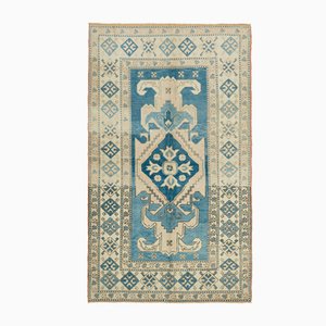 Anatolischer Vintage Teppich in Beige