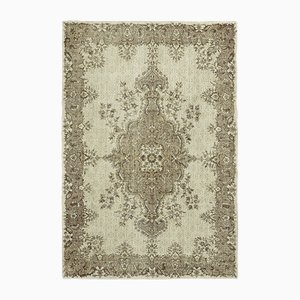 Alfombra turca vintage en beige