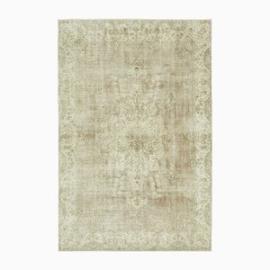 Alfombra turca vintage en beige