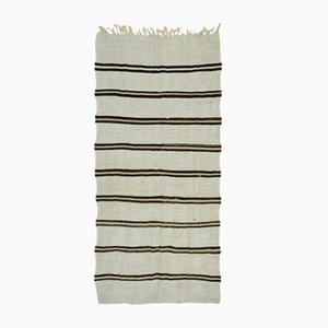 White Hemp Kilim Rug, 2000s