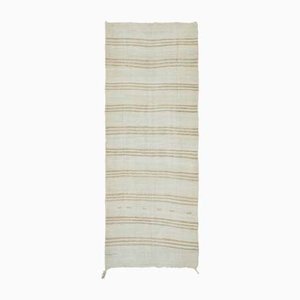 Beige Hemp Kilim Rug, 2000s