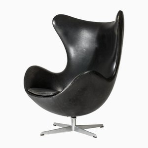 Vintage Egg Lounge Chair by Arne Jacobsen for Fritz Hansen, 1960s