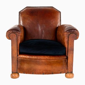 Fauteuil Club en Cuir, France