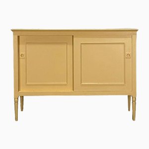 Credenza vintage con 2 ante scorrevoli