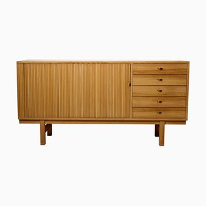 Credenza bassa vintage moderna in pino, Svezia, anni '60