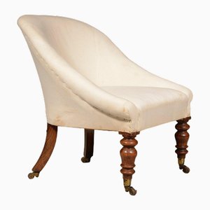 William IV Simulated Rosewood Slipper Chair, 1835