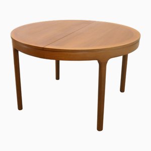 Extendable Round Dining Table from Nathan, 1970s