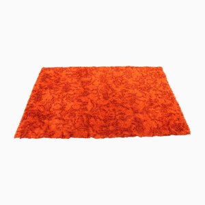 Alfombra vintage naranja