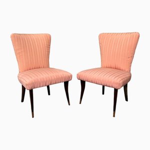 Italian Armchairs, 1950s, Set of 2