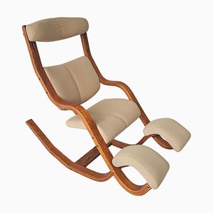 Iconic Gravity Balans Reclining Chair attributed to Peter Opsvik for Varier, Norway, 1980s