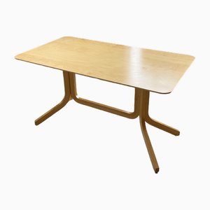 Vintage Bentwood and Beech Table from Ikea, 1990s