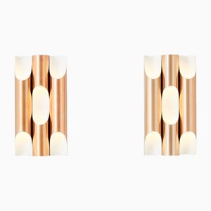 Wall Lights Fuga by Maija Liisa Komulainen for Raak, 1960s, Set of 4