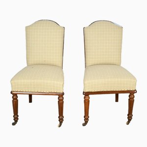 Cuban Mahogany Chairs, Set of 2