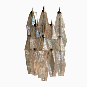 Lampade da parete vintage in vetro di Murano, set di 2