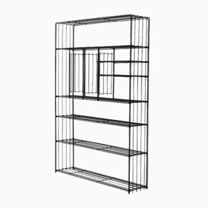 Wire Steel Pilastro Bookcase by Tjerk Reijenga, 1950s