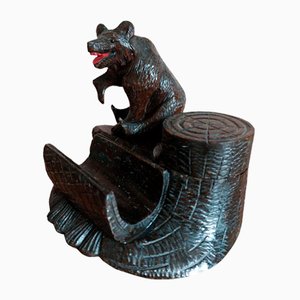 Black Forest Inkwell Bear, 1950s