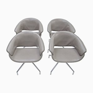 Sina Armchairs by Uwe Fischer for B&b Italia, 2004, Set of 4