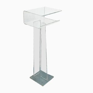 Table Pupitre Podium en Verre Acrylique