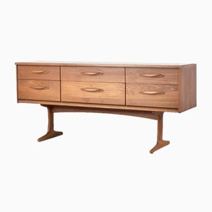 Mid-Century Teak Sideboard von Frank Guille für Austinsuite, 1960er