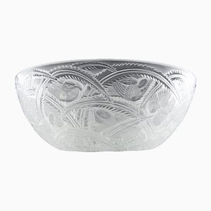 Finches Bowl by Lalique, France, 1980s