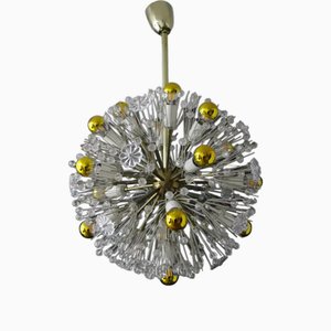 Lampadario Snowflake di Emil Stejnar per Nikoll, anni '50