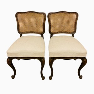 Set of Vintage Chippendale Style Chairs, 1940s