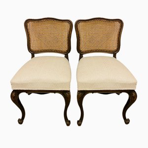 Vintage Chippendale Style Chairs, 1940s, Set of 2