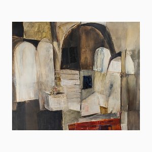 Edward Andrew Reep, Abstrakte Komposition, 1963, Öl auf Leinwand