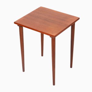 Table d'Appoint Mid-Century en Teck, Danemark, 1960s