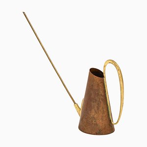 Watering Can in Brass and Copper attributed to Carl Auböck, 1950s