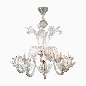 Grand Lustre en Verre de Murano