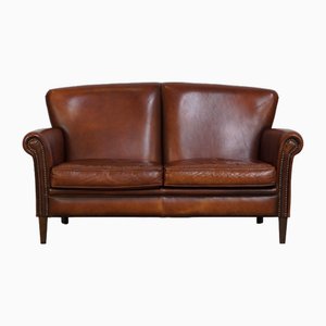Classic Leather 2-Seater Sofa
