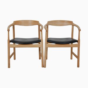 PP208 Chairs by Hans Wegner, 1990s, Set of 2