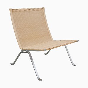 PK22 Chair in Wicker by Poul Kjærholm, 1990s