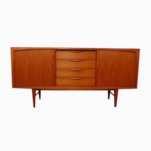 Credenza in teak di Heinrich Riestenpatt per RT Möbel, anni '60