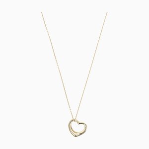 Offenes Herz Halskette Silber von Tiffany & Co.