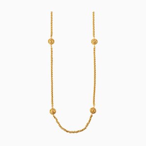 Ball Motif CC Mark Long Necklace from Chanel, 1995