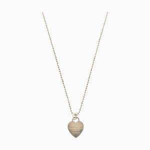 Collar con cadena de bolas con motivo Return to Heart en plata de Tiffany & Co.